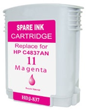 Remanufactured Hewlett Packard (HP) C4837AN / C4837A (HP 11 Magenta) Ink Cartridge