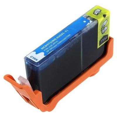 Compatible Hewlett Packard (HP) CD972AN (HP 920XL High Yield Cyan) Ink Cartridge – Shows Accurate Ink Levels