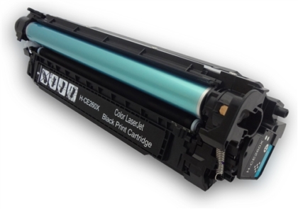 Remanufactured Replacement for Hewlett Packard CE260A (HP 647A) Black Laser Toner Cartridge