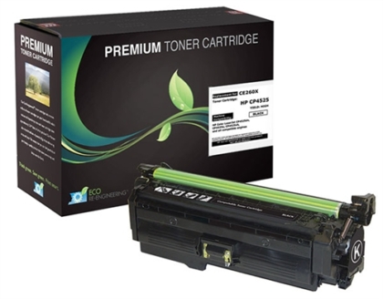 Remanufactured Hewlett Packard CE260X (HP 649X) High-Yield Black Laser Toner Cartridge (Platinum)