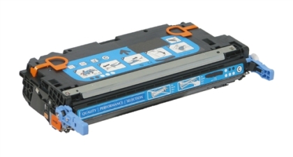 Compatible HP Q7581A Cyan Toner Cartridge