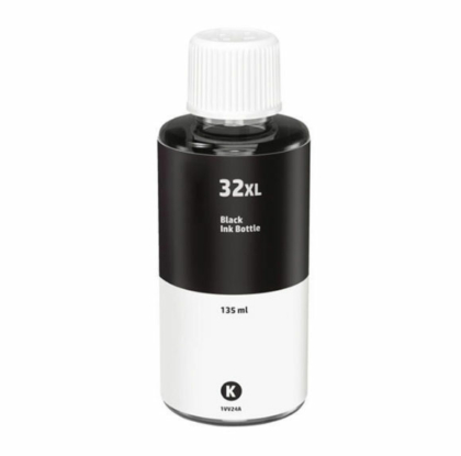 Compatible HP 32XL (1VV24A) High Yield Black Ink Bottle 135mL