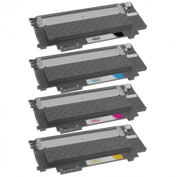 Compatible HP 116A Toner Cartridge 4-Piece Combo Pack