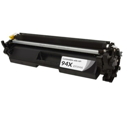 Compatible Replacement for HP CF294X (HP 94X) High Yield Black Toner Cartridge (2800 Page Yield)