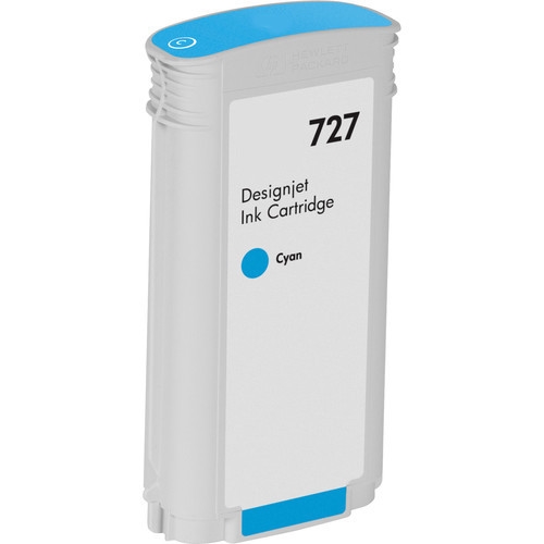 Remanufactured Replacement B3P19A High Yield Cyan Ink Cartridge for HP 727XL