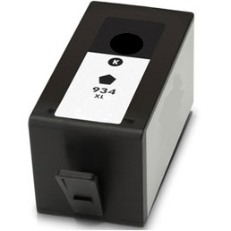 Remanufactured Replacement High Yield Black Ink Cartridge for C2P23AN / HP 934XL