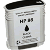 Remanufactured HP C9396AN / HP 88XL Black Ink Cartridge