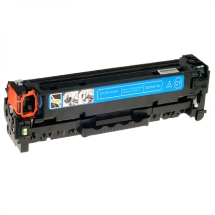 Compatible Replacement for HP CF411X (HP 410X) High Yield Cyan Toner Cartridge (5,000 Page Yield)