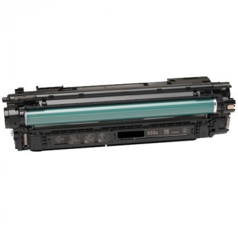 Compatible Replacement for HP CF450A (HP 655A) Black Toner Cartridge (12500 Page Yield)