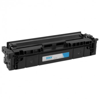 Compatible HP W2111X (HP 206X) High Yield Cyan Toner Cartridge